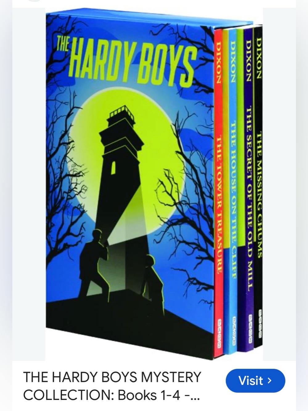 #3069**Four Set Of The Hardy Boys Collection Books